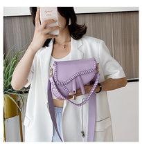 Load image into Gallery viewer, F7018  New Shoulder Crossbody Portable Shoulder Bag Underarm All-Match Saddle Bag
